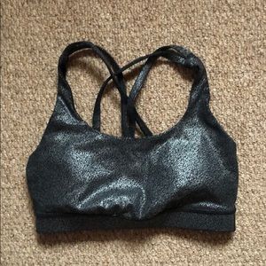Lululemon Bra / Metallic / Size 4